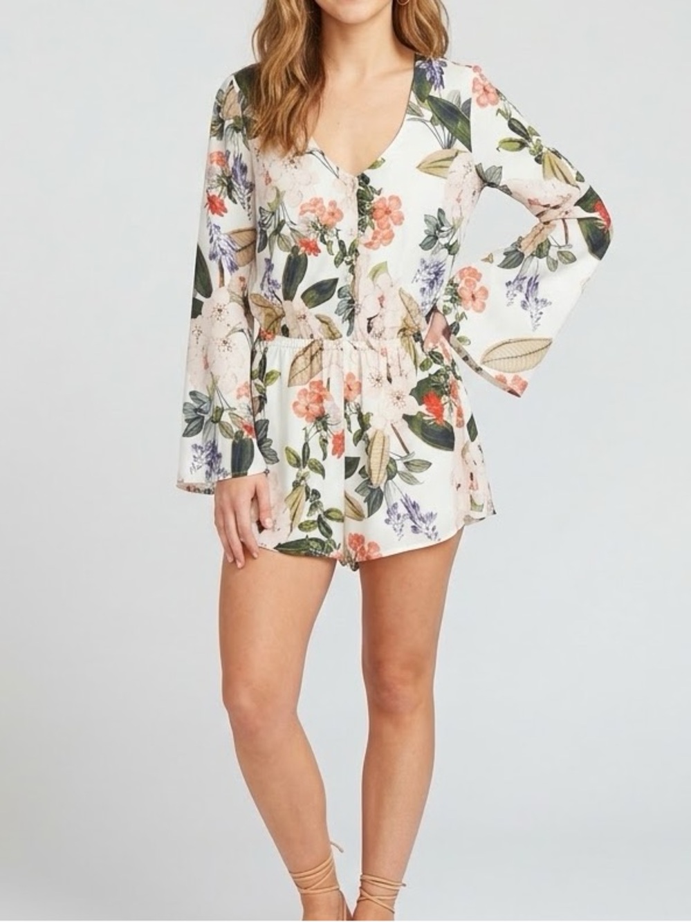 Show Me Your Mumu Floral Romper